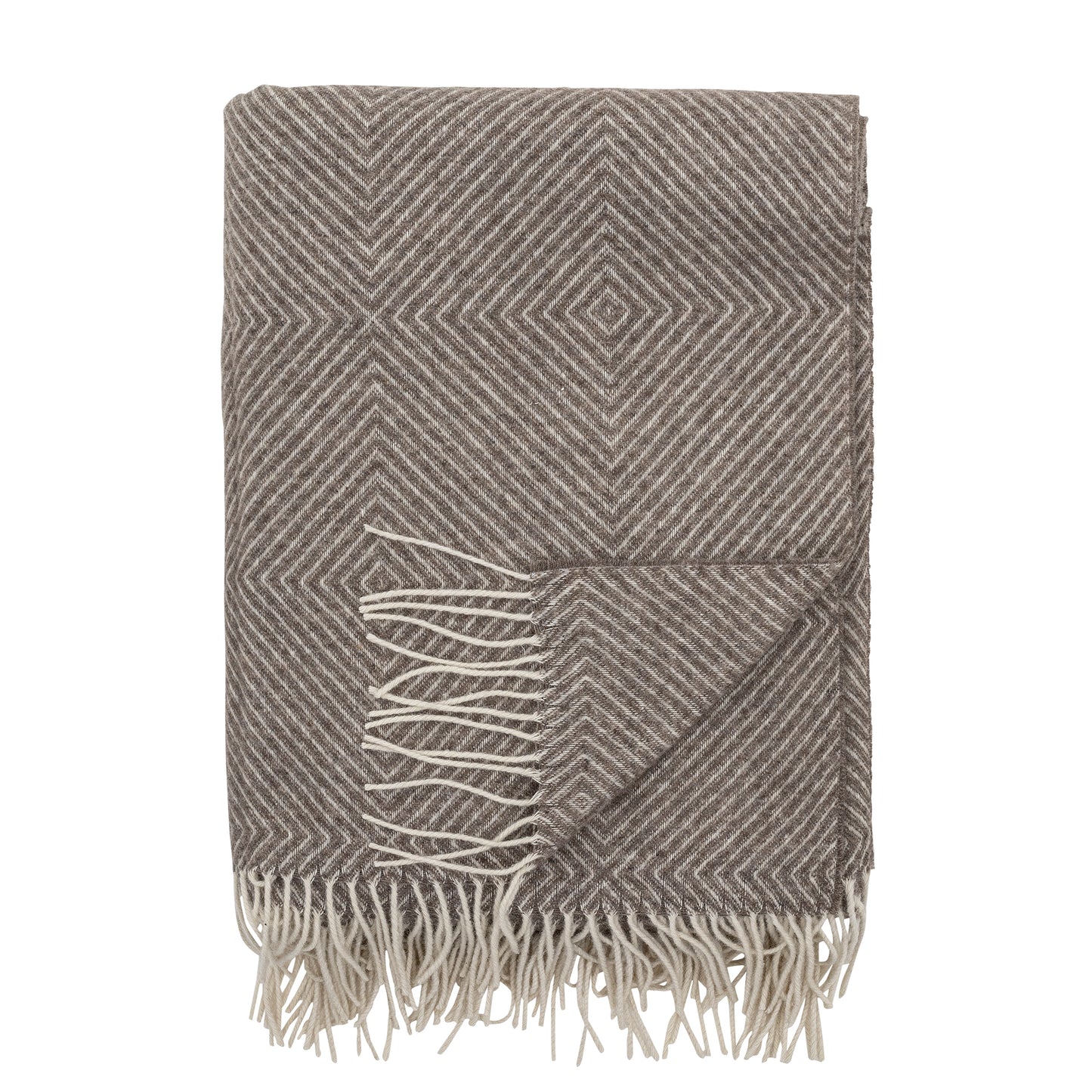 Hoshi Decke, Braun, Merino Wolle