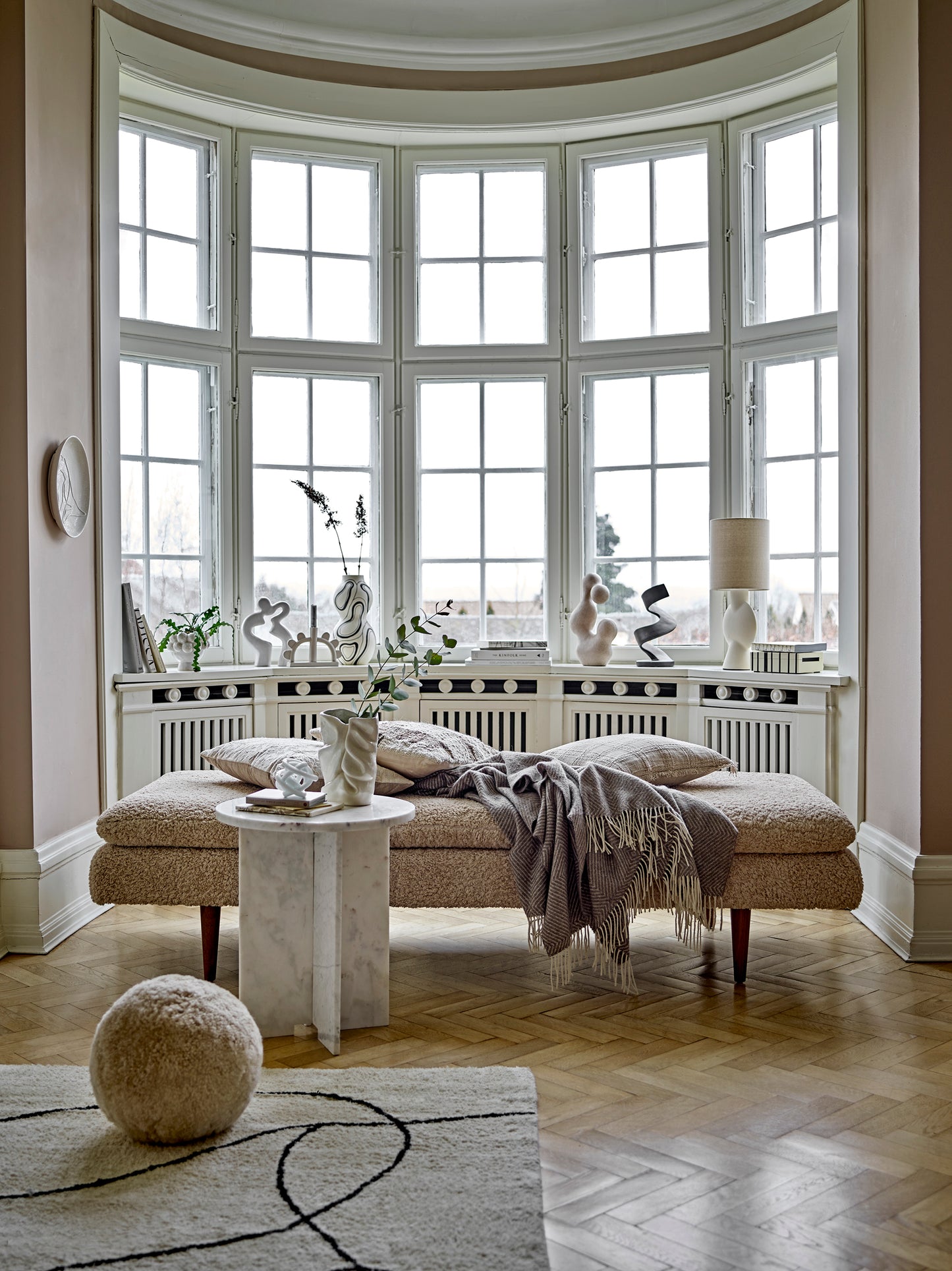 Hoshi Decke, Braun, Merino Wolle