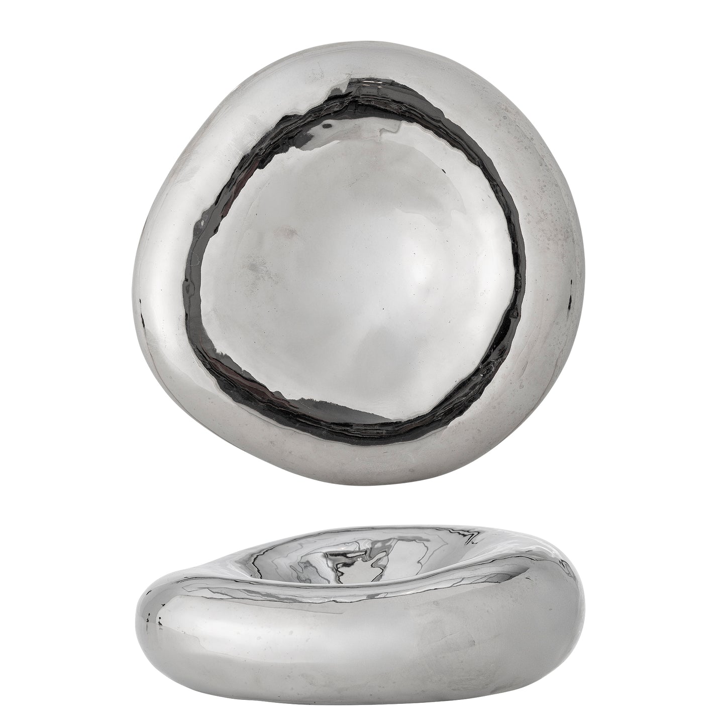 Shine Schale, Silber, Steingut